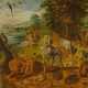 Jan d.J. Brueghel. Paradise Landscape with the Animals Entering Noah's Ark - photo 1