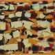 Georges Noel. Komposition in Rot-Braun - Foto 1