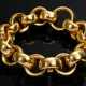 Opulentes Gelbgold 750 Gliederarmband, sign. Cesa, 83g, L. 21,5cm - Foto 1