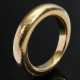 Cartier Gelbgold 750 Ring, wohl Modell Ellipse, sign., Nr. E09026, 1992, 8,3g, Gr. 47, Tragespuren - фото 1