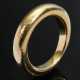 Cartier Gelbgold 750 Ring, wohl Modell Ellipse, sign., Nr. E09026, 1992, 8,3g, Gr. 47, Tragespuren - Foto 1