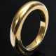 Cartier Gelbgold 750 Ring, wohl Modell Ellipse, sign., Nr. E01476, 1992, 9,5g, Gr. 50, Tragespuren - Foto 1