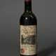 Flasche 1962 Chateau Chasse-Spleen, Rotwein, Bordeaux, 0,75l, ms, durchgehend gute Kellerlagerung, Etikett und Kapsel beschädigt - photo 1