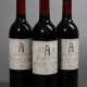 3 Flaschen 1990 Chateau Latour, pemier grand cru classe, Rotwein, Bordeaux, Pauillac, 0,75l, in, durchgehend gute Kellerlagerung, Etiketten und Kapseln beschädigt - photo 1