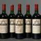 7 Flaschen 1975 Chateau Grand Vin de Leoville, Rotwein, Bordeaux, 0,75l, ms, durchgehend gute Kellerlagerung, Etiketten und Kapseln beschädigt - Foto 1