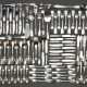 132 Teile Wilkens Besteck "Augsburger Faden" für 12 Personen, Silber 800, 5360g(o.Messer), bestehend aus: je 12 Messer, Gabeln, Löffel, mittlere Messer, Gabeln, Löffel, Fischmesser und -gabeln, Kuchengabeln, Kaffeelöffel, 2 Mokkalöffel… - фото 1