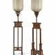 A PAIR OF HUANGHUALI ADJUSTABLE LAMP STANDS, DENGTAI - photo 1