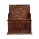 A RARE HUANGHUALI DRESSING CASE WITH MIRROR STAND - фото 1