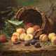 Maler des 19. Jh. "Stilleben mit Obst", Öl/ Platte, unsign., 58x92 cm, auf Keilrahmen - photo 1