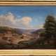 Landschaftsmaler um 1800 "Gutsanlage in der Sommersonne", Öl/Lw., unsign., 43x58 cm, Rahmen - фото 1