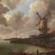 "Die Mühle von Wijk bei Durstede", Öl/ Lw., nach Jacob van Ruisdael, unsign., 69x90 cm, Rahmen - Foto 1
