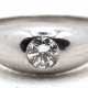 Brillant-Ring, 585er WG, mit Brillant-Solitär von 0,7 ct., vsi, 8,5 g, RG 67,5 - фото 1