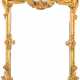 Spiegel im reich verzierten, goldfarbenen Rahmen, 101x60 cm - фото 1