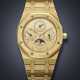 AUDEMARS PIGUET, YELLOW GOLD PERPETUAL CALENDAR 'ROYAL OAK' WITH MOON PHASES, REF. 25554BA - фото 1