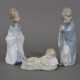 3 Krippenfiguren - Lladro, Spanien, Porzellan, pol… - photo 1