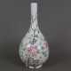 Famille Rose-Vase - China, "Yu hu chun ping"-Typus… - Foto 1