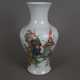 Balustervase - China, frontal figürliche Bemalung… - фото 1