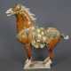 Pferd im Tang-Stil - China, Keramik, heller Scherb… - Foto 1