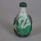 Snuffbottle - China, um 1900, Klarglas mit rotem u… - Foto 1