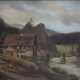 Landschaftsmaler (19. Jh.) - Wassermühle in Gebirg… - photo 1
