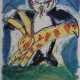 Vrede, Anton (*1953) - Pinguin und Hase, 1991, Far… - Foto 1