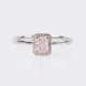Seltener Fancy-Diamant-Ring 'Pink Diamond'. - photo 1