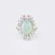 Opal-Brillant Ring. - photo 1