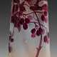 Jugendstil-Vase mit Weindekor von Legras - photo 1