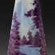 Gallé-Vase mit Alpenlandschaftsdekor "Paysage alpin" - фото 1