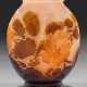 Gallé-Vase mit Kapuzinerkresse-Dekor - Foto 1