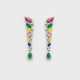 Paar elegante Multicolor-Ohrgehänge - Foto 1
