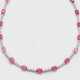 Elegantes Padparadscha-Saphir-Brillant-Collier - photo 1