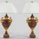 Paar große Napoleon III-Tischlampen - Foto 1