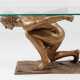 Skulpturaler Tisch "Inconscio" mit Männerakt von Nicola Voci - фото 1
