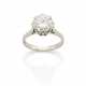 Round ct. 2.30 diamond white gold ring, g 3.77 cir… - фото 1