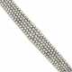 Round diamond white gold band bracelet, diamonds i… - photo 1