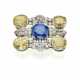 Cushion cut ct. 4.80 circa sapphire, yellow corund… - фото 1