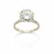 Round ct. 3.24 diamond white gold ring, g 2.85 cir… - photo 1