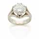 Round ct. 6.64 diamond white gold ring, g 11.53 ci… - photo 1