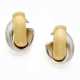 MICHELETTO | Bi-coloured gold hoop earrings, g 29.… - Foto 1