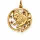YENDIS PARIS | Leo zodiac sign yellow gold pendant… - Foto 1