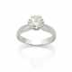 Round ct. 1.75 diamond white gold ring, g 4.67 cir… - фото 1