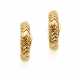 BULGARI | Yellow gold earrings, g 19.15 circa, len… - фото 1