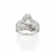 DAMIANI | Diamond and white gold knot shaped ring,… - photo 1
