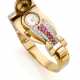 REGNER PARIS | Diamond and ruby yellow gold bracel… - фото 1