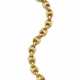 WEINGRILL | Yellow gold hollow barrel marine chain… - photo 1