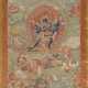 Thangka des Cakrasamvara und der Vajravahari in Yab-Yum - photo 1