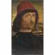 Florenz im Stil des ausgehenden 15. Jhs.. Junger Mann mit roter Mütze - Foto 1