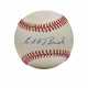 EDD ROUSH SINGLE SIGNED BASEBALL (PSA/DNA) - photo 1