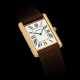 CARTIER. AN 18K PINK GOLD WRISTWATCH - photo 1